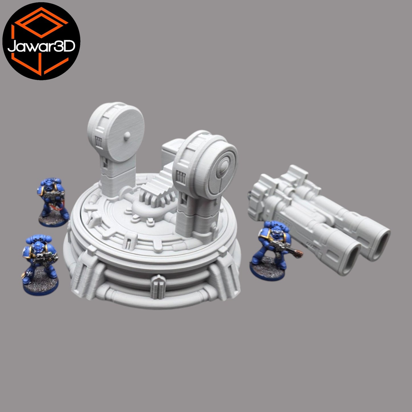 Ethereal Heavy Plasma Cannon - 28mm Wargaming Scatter Terrain Scenery Tabletop Miniature