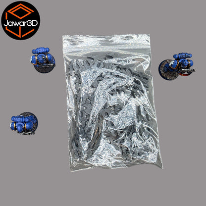 Openlock Clips x50 - 28mm Wargaming Scatter Terrain Scenery Tabletop Miniature