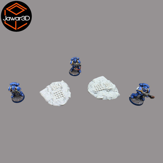 Rubble - 28mm Wargaming Scatter Terrain Scenery Tabletop Miniature