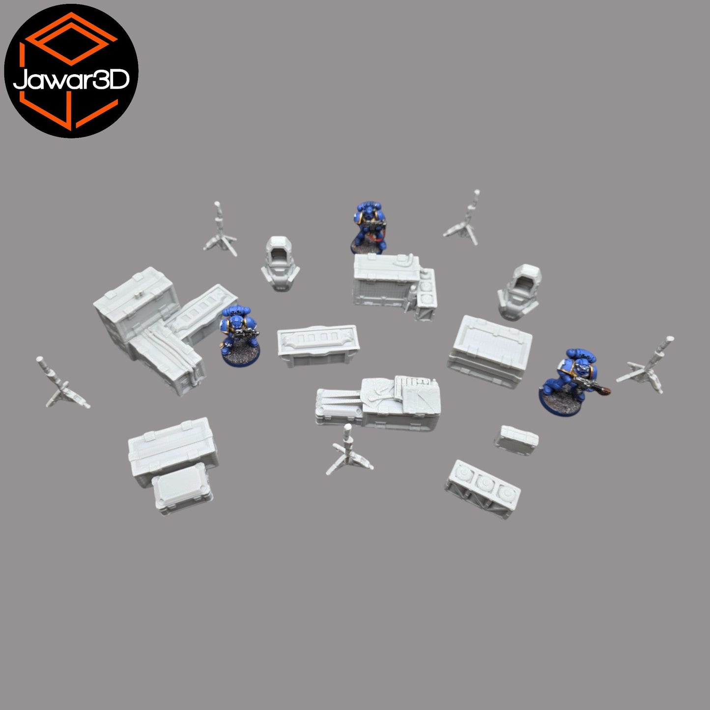 Drop Site Camp - 28mm Wargaming Scatter Terrain Scenery Tabletop Miniature