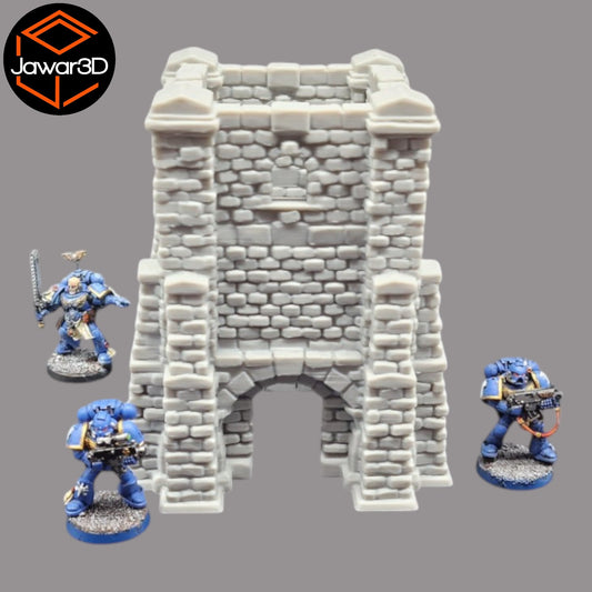 Crumbling Ruins #12 - 28mm Wargaming Scatter Terrain Scenery Tabletop Miniature