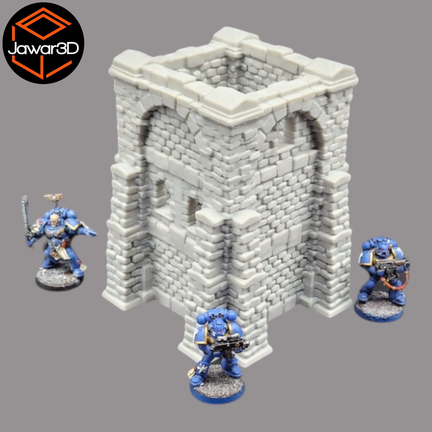 Crumbling Ruins #12 - 28mm Wargaming Scatter Terrain Scenery Tabletop Miniature
