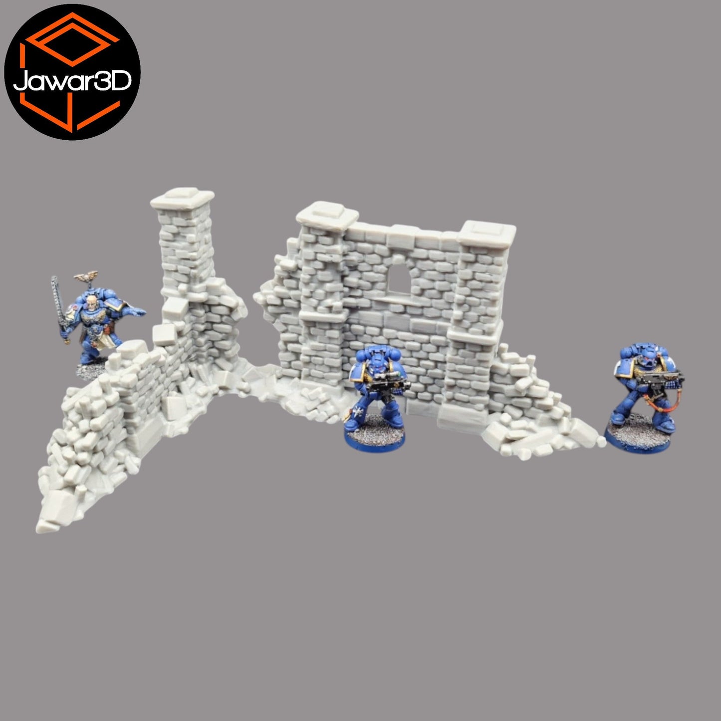 Crumbling Ruins #17 - 28mm Wargaming Scatter Terrain Scenery Tabletop Miniature