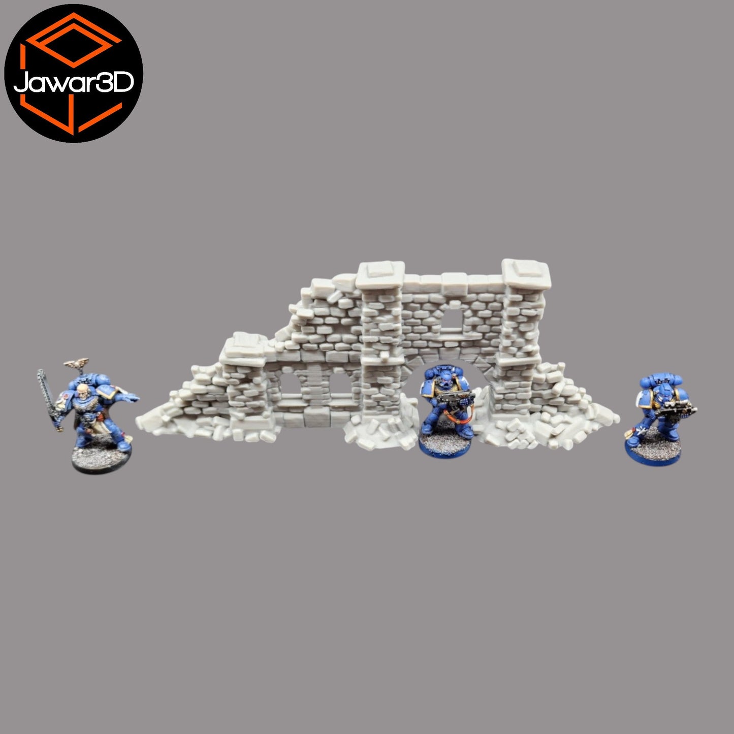 Crumbling Ruins #19 - 28mm Wargaming Scatter Terrain Scenery Tabletop Miniature