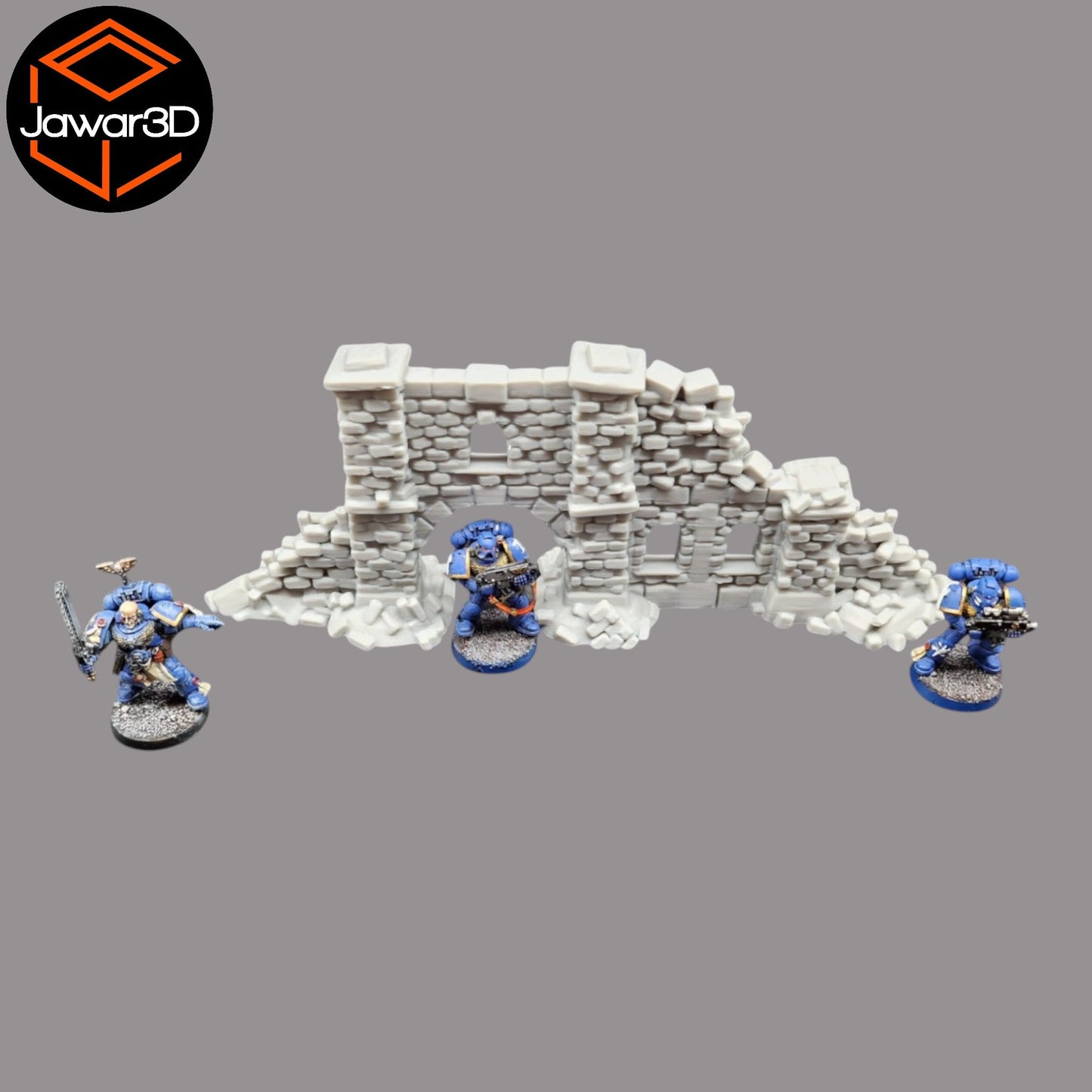 Crumbling Ruins #19 - 28mm Wargaming Scatter Terrain Scenery Tabletop Miniature