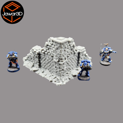 Crumbling Ruins #20 - 28mm Wargaming Scatter Terrain Scenery Tabletop Miniature
