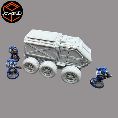 District 12 Vehicle #4 -28mm Wargaming Scatter Terrain Scenery Tabletop Miniature