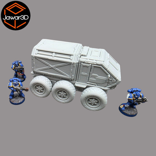 District 12 Vehicle #4 -28mm Wargaming Scatter Terrain Scenery Tabletop Miniature