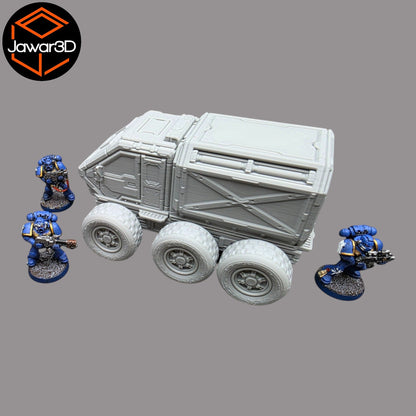 District 12 Vehicle #4 -28mm Wargaming Scatter Terrain Scenery Tabletop Miniature