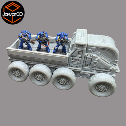District 12 Vehicle #6 -28mm Wargaming Scatter Terrain Scenery Tabletop Miniature