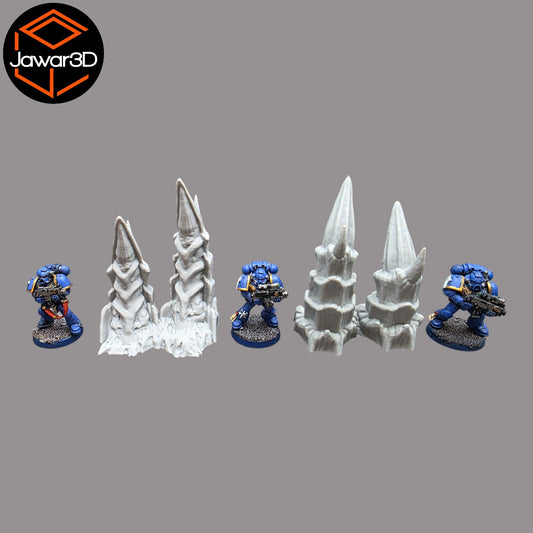 Spikes - 28mm Wargaming Scatter Terrain Scenery Tabletop Miniature