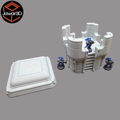 Watch Tower - 28mm Wargaming Scatter Terrain Scenery Tabletop Miniature