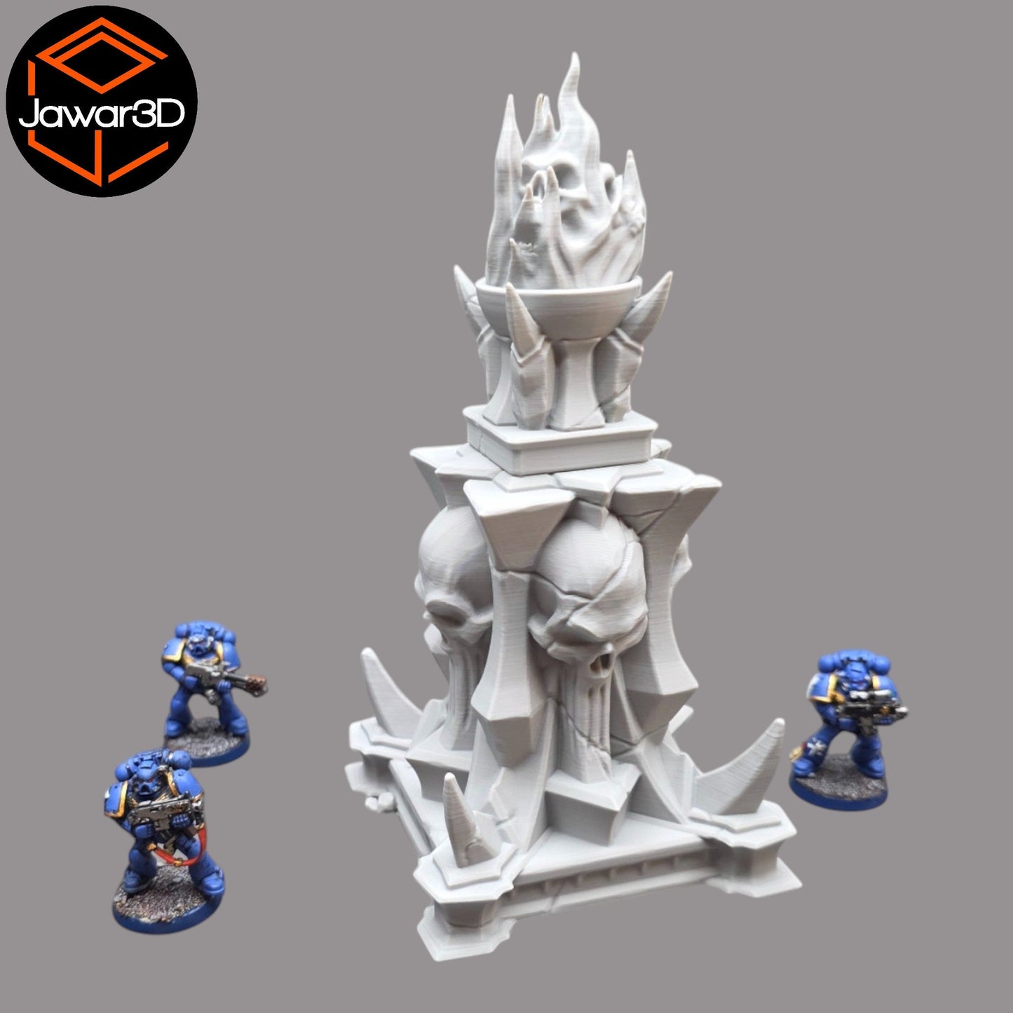 Torch Pillar - 28mm Wargaming Scatter Terrain Scenery Tabletop Miniature