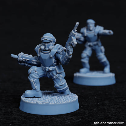 Factory Guard Rangers – Human Riflemen Soldiers (Accell Union)