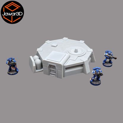 Guard Bunker #1 - 28mm Wargaming Scatter Terrain Scenery Tabletop Miniature
