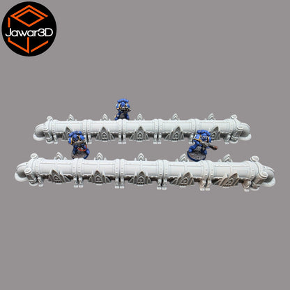 Production Pipes - 28mm Wargaming Scatter Terrain Scenery Tabletop Miniature