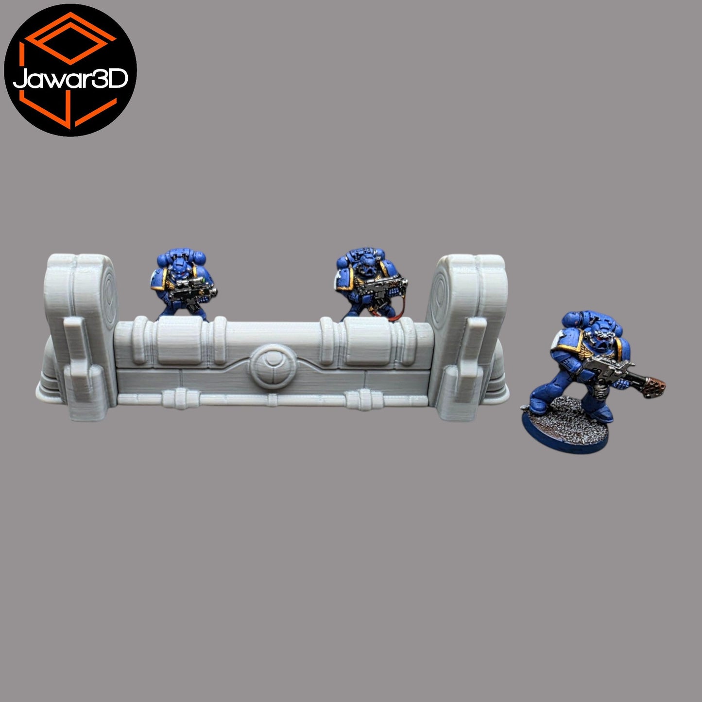 Ethereal Barricades - 28mm Wargaming Scatter Terrain Scenery Tabletop Miniature