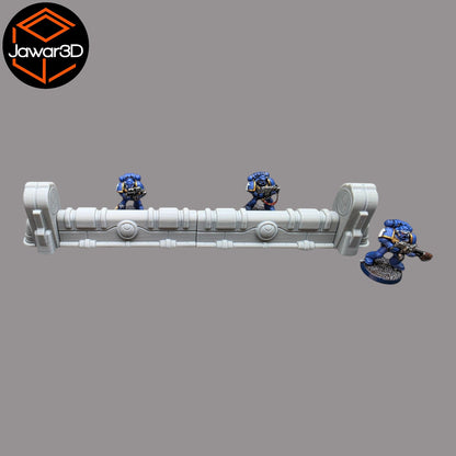 Ethereal Barricades - 28mm Wargaming Scatter Terrain Scenery Tabletop Miniature