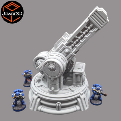 Ethereal Heavy Railgun - 28mm Wargaming Scatter Terrain Scenery Tabletop Miniature