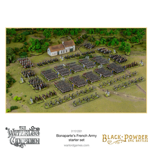 Epic Battles (Black Powder): Waterloo - Bonaparte's French Starter Set - Geek Gaming Scenics