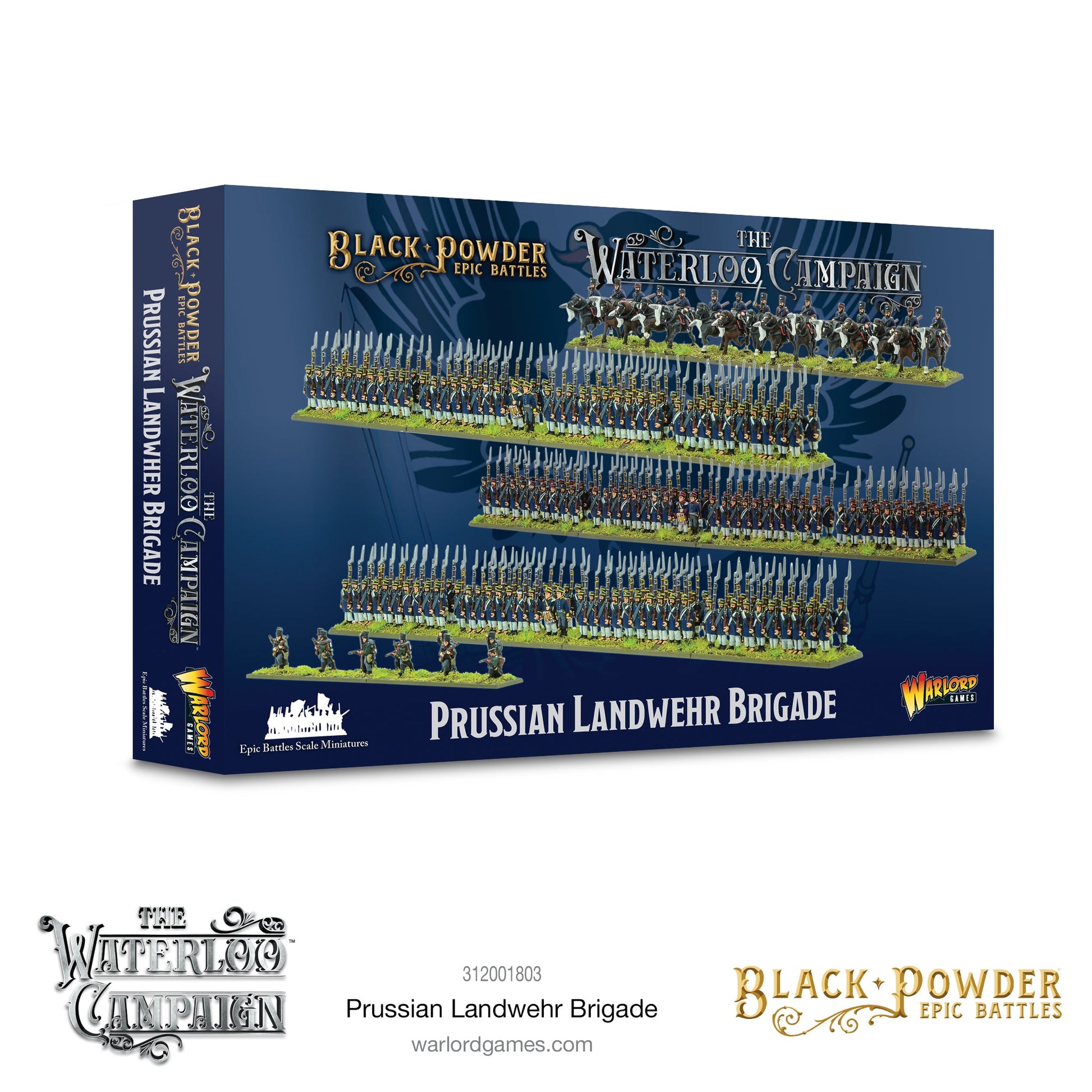 Epic Battles (Black Powder) - Waterloo: Prussian Landwehr Brigade - Geek Gaming Scenics