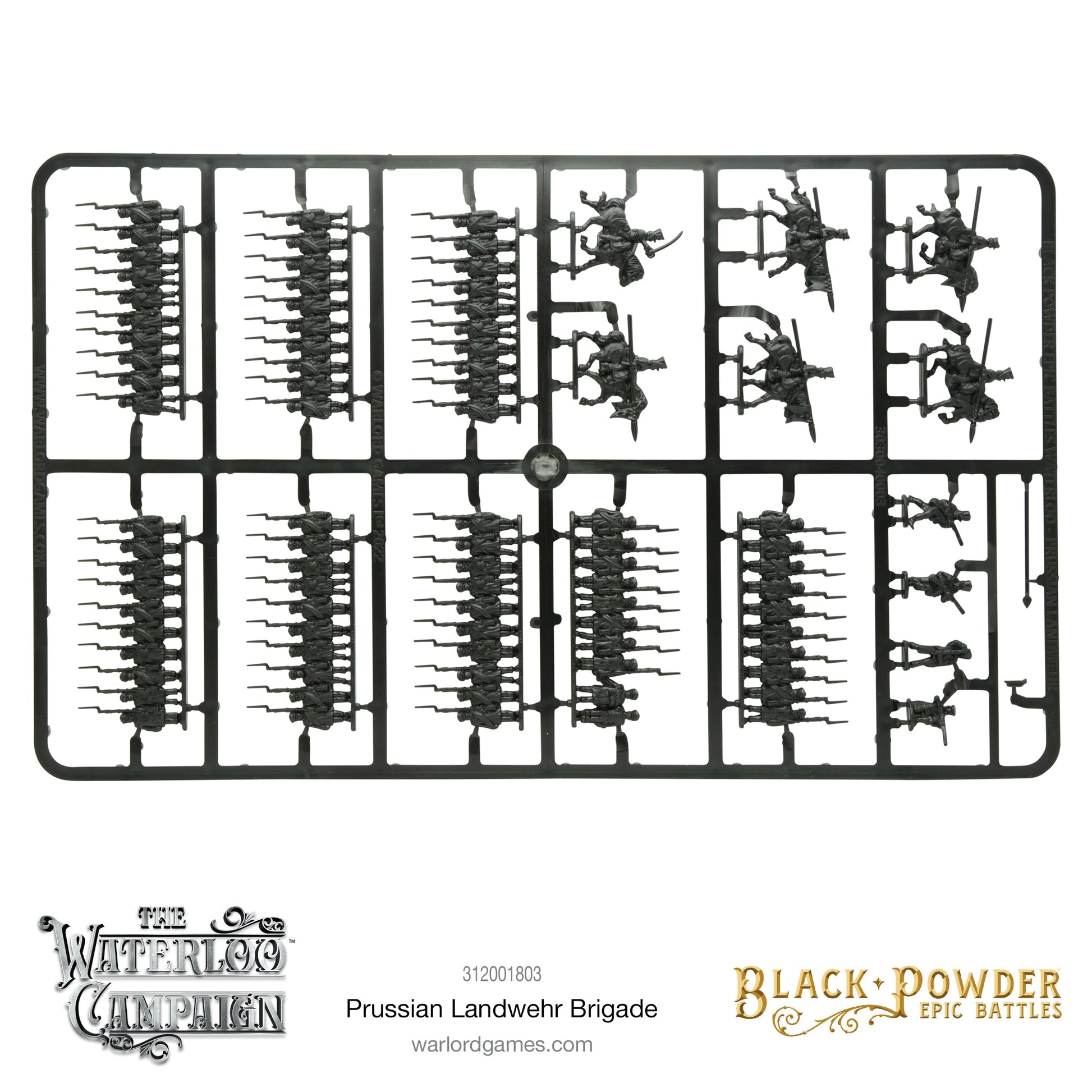 Epic Battles (Black Powder) - Waterloo: Prussian Landwehr Brigade - Geek Gaming Scenics
