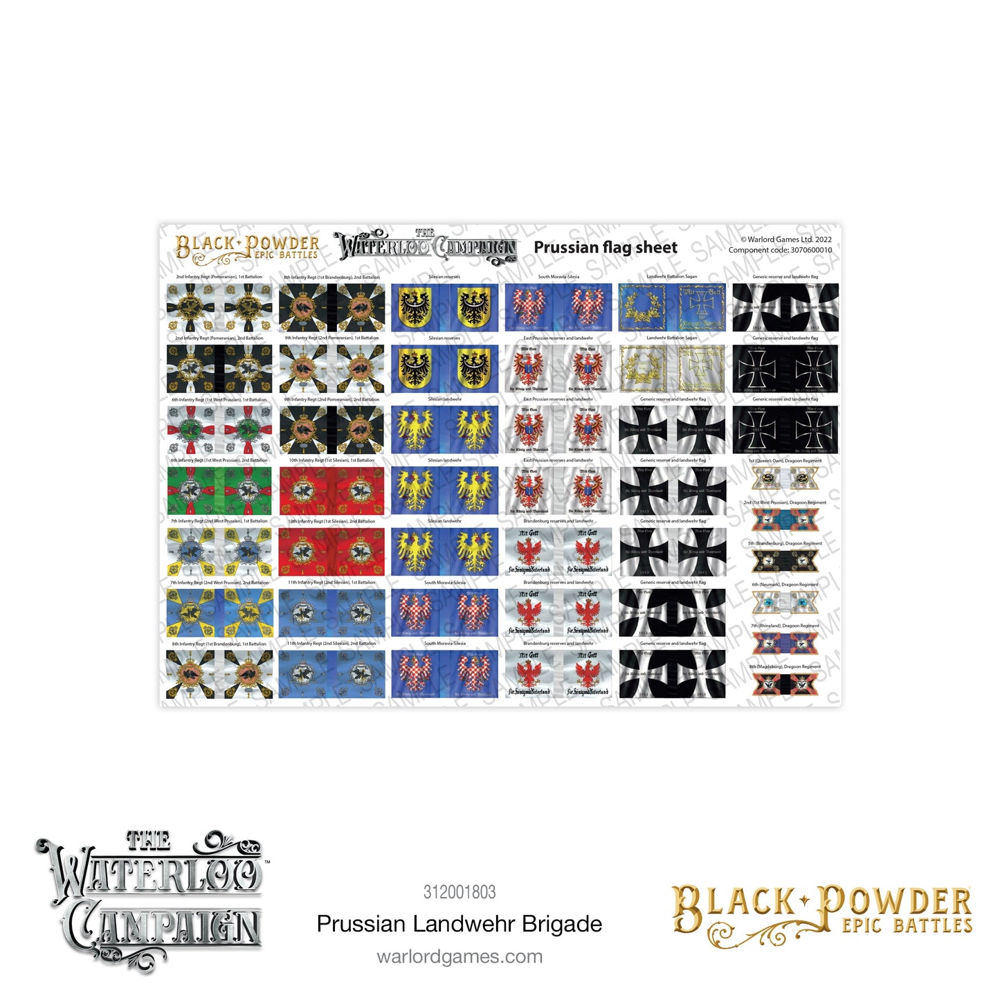 Epic Battles (Black Powder) - Waterloo: Prussian Landwehr Brigade - Geek Gaming Scenics