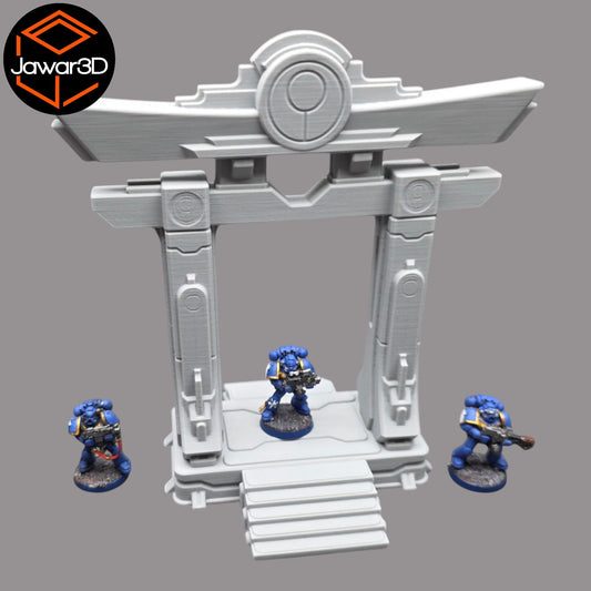 Ethereal Torii 2 - 28mm Wargaming Scatter Terrain Scenery Tabletop Miniature