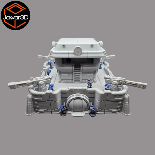 Ethereal Fortress - 28mm Wargaming Scatter Terrain Scenery Tabletop Miniature