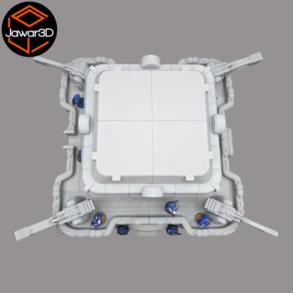Ethereal Fortress - 28mm Wargaming Scatter Terrain Scenery Tabletop Miniature