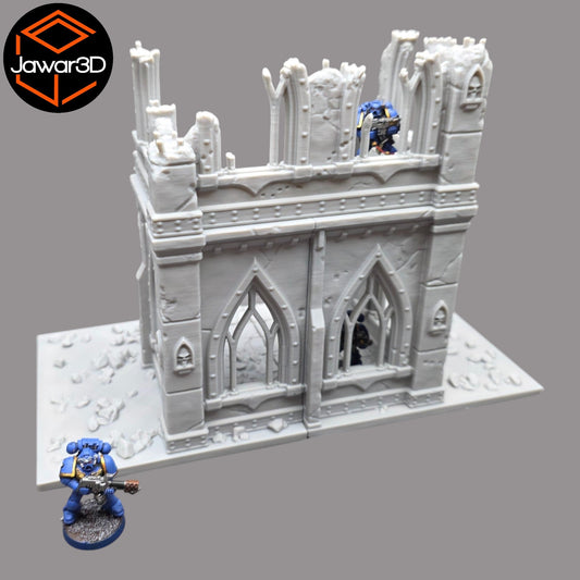 Ruined Empire 2 Floors #7 - 28mm Wargaming Scatter Terrain Scenery Miniature