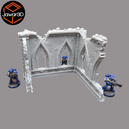Ruined Empire 2 Floors #11 - 28mm Wargaming Scatter Terrain Scenery Miniature