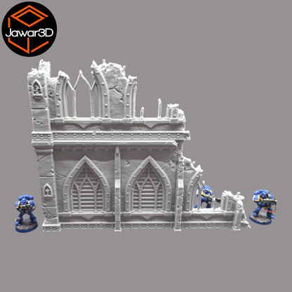Ruined Empire 2 Floors #21 - 28mm Wargaming Scatter Terrain Scenery Tabletop