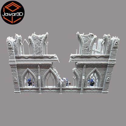 Ruined Empire 2 Floors #23 - 28mm Wargaming Scatter Terrain Scenery Tabletop