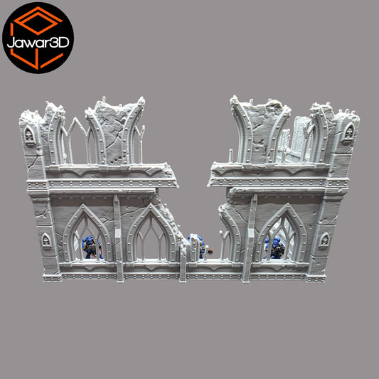 Ruined Empire 2 Floors #23 - 28mm Wargaming Scatter Terrain Scenery Tabletop