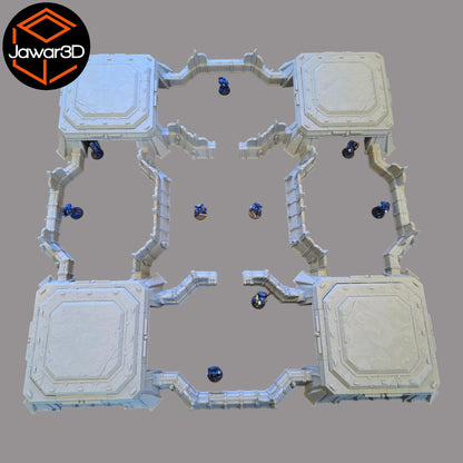 Trench Bunker Set - 28mm Wargaming Scatter Terrain Scenery Tabletop Miniature