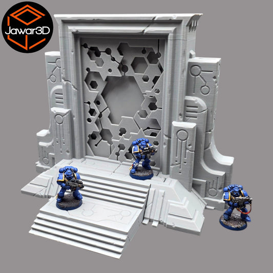 Alien Warp Gate - 28mm Wargaming Scatter Terrain Scenery Tabletop Miniature
