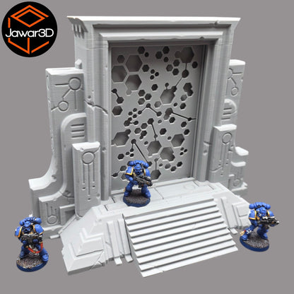 Alien Warp Gate - 28mm Wargaming Scatter Terrain Scenery Tabletop Miniature