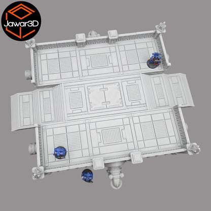 Steel Refinery Assembly #2 - 28mm Wargaming Scatter Terrain Scenery Tabletop