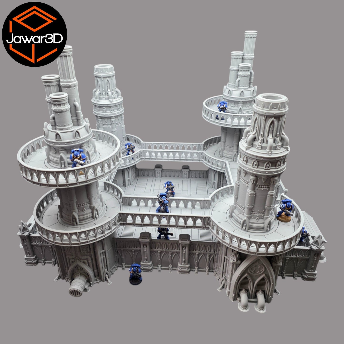 Steel Refinery Assembly #3 - 28mm Wargaming Scatter Terrain Scenery Tabletop