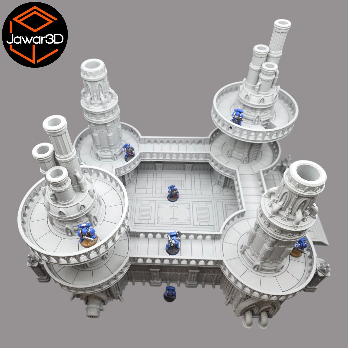 Steel Refinery Assembly #3 - 28mm Wargaming Scatter Terrain Scenery Tabletop