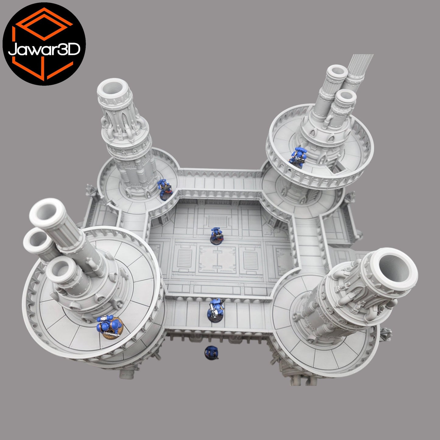 Steel Refinery Assembly #3 - 28mm Wargaming Scatter Terrain Scenery Tabletop