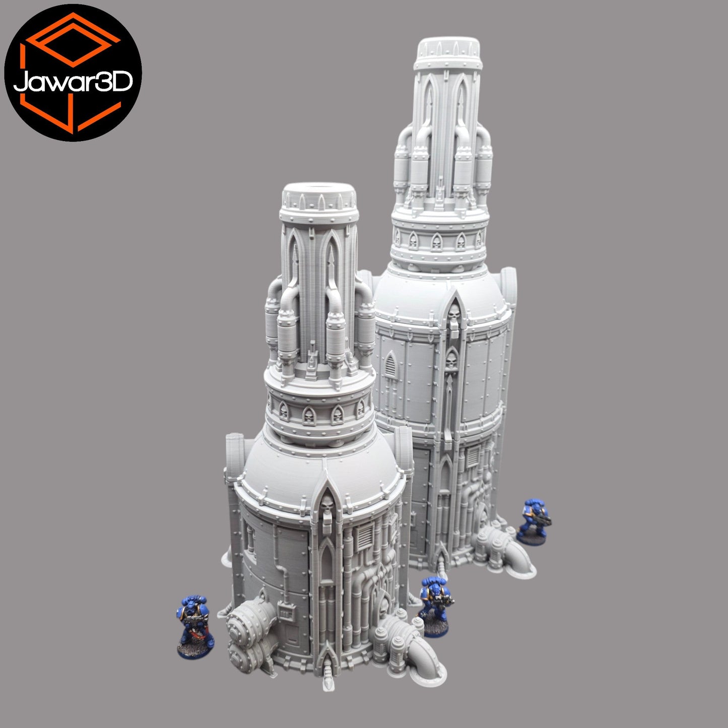 Steel Refinery Assembly #5 - 28mm Wargaming Scatter Terrain Scenery Tabletop