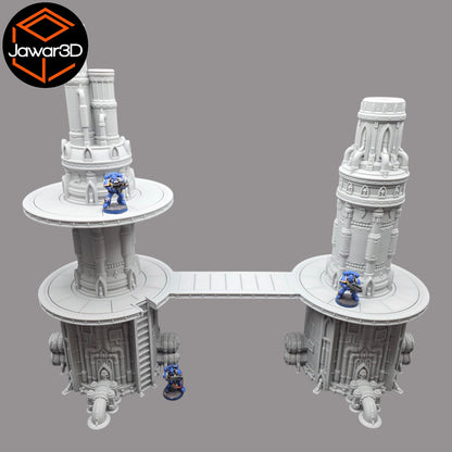 Steel Refinery Assembly #6 - 28mm Wargaming Scatter Terrain Scenery Tabletop