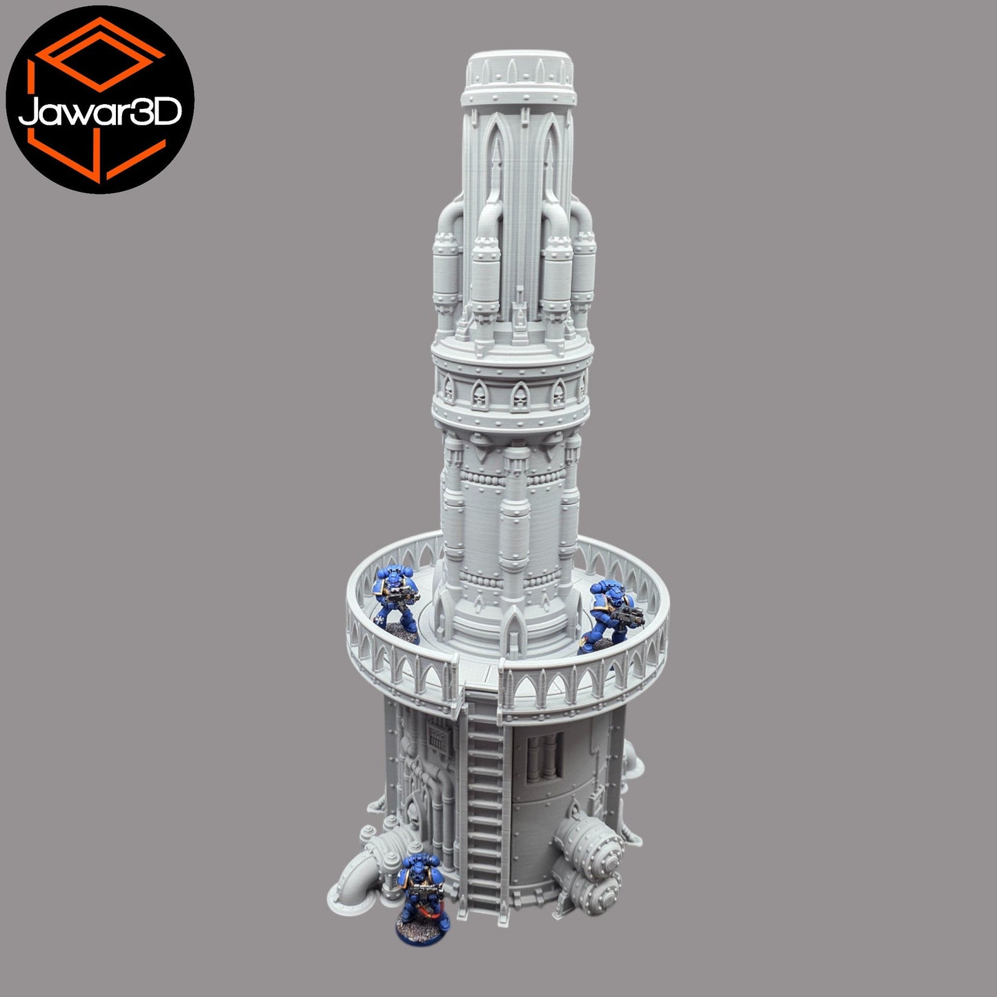 Steel Refinery Assembly #7 - 28mm Wargaming Scatter Terrain Scenery Tabletop