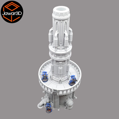 Steel Refinery Assembly #7 - 28mm Wargaming Scatter Terrain Scenery Tabletop