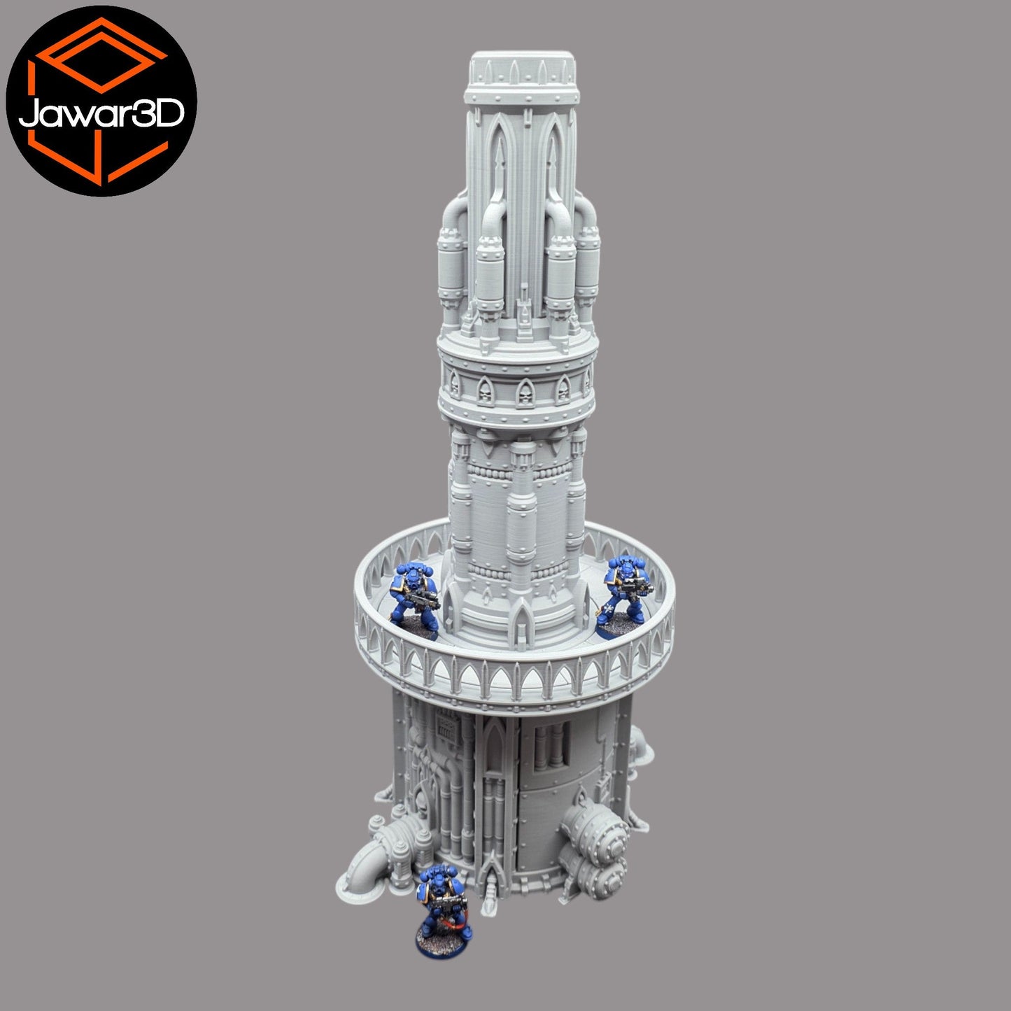 Steel Refinery Assembly #7 - 28mm Wargaming Scatter Terrain Scenery Tabletop