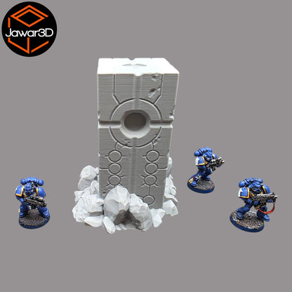 Alien Obelisk #2 - 28mm Wargaming Scatter Terrain Scenery Tabletop Miniature
