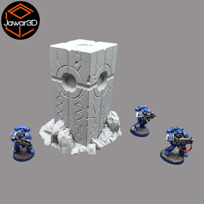 Alien Obelisk #2 - 28mm Wargaming Scatter Terrain Scenery Tabletop Miniature