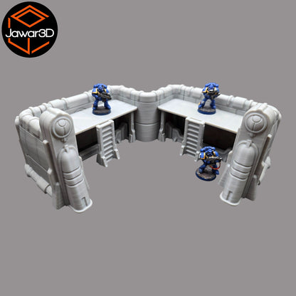 Ethereal Base #4 - 28mm Wargaming Scatter Terrain Scenery Tabletop Miniature